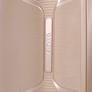 AMBER AM1018 Μόκα Μεσαία Βαλίτσα με Προέκταση 65cm