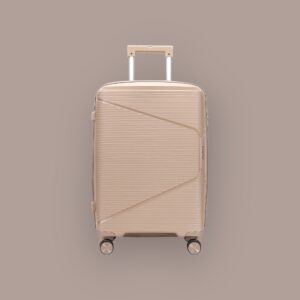 AMBER AM1018 Μόκα Μεγάλη Βαλίτσα με Προέκταση 75cm