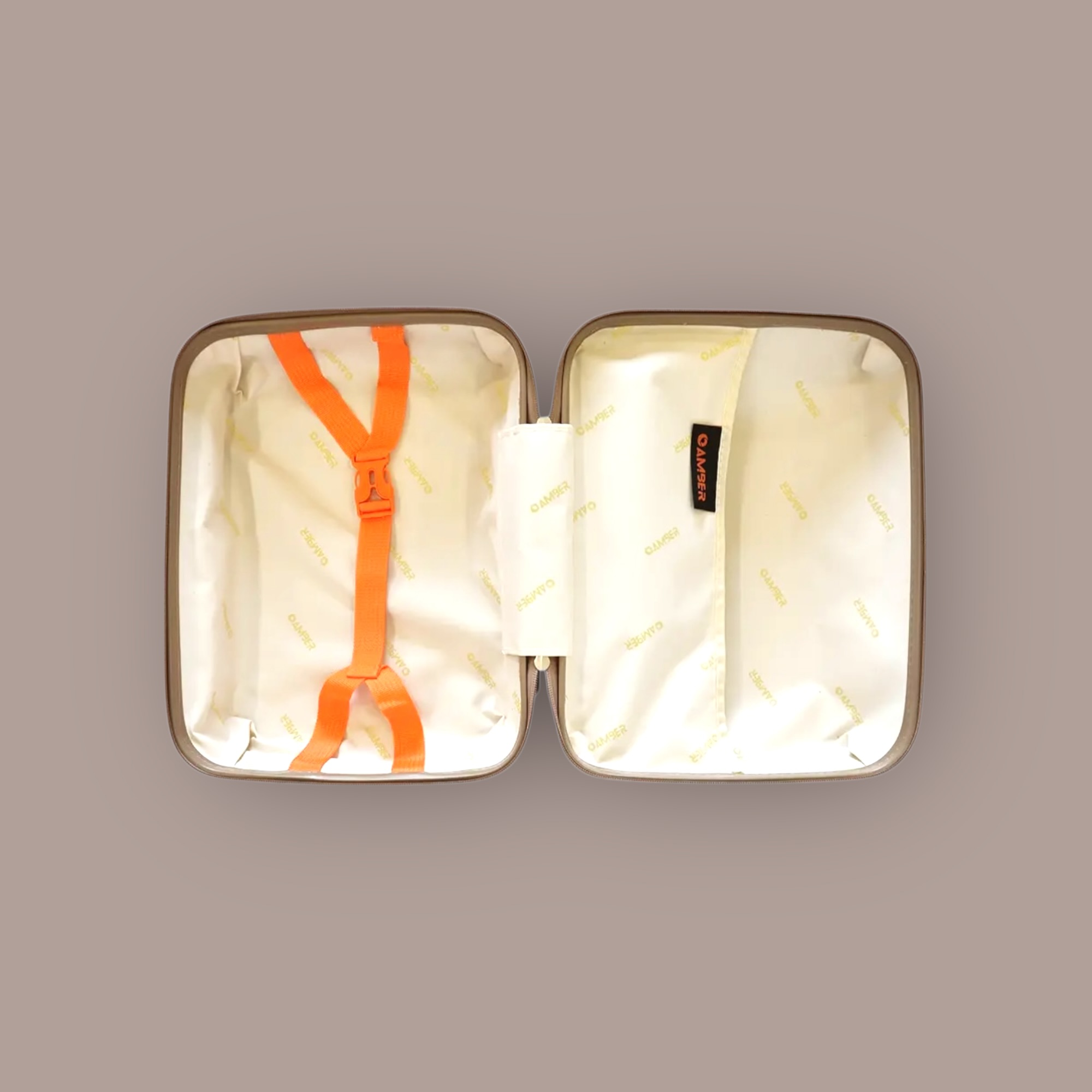 AMBER AM1018 Μόκα Beauty Case Ταξιδίου 20L