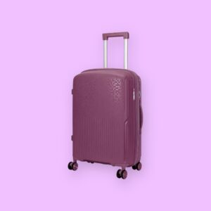 AMBER AM1017 Purple Σετ 3 Βαλίτσες με Προέκταση (3τμχ)