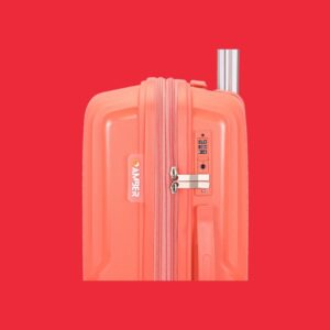 AMBER AM1017 Peach Red Σετ 3 Βαλίτσες με Προέκταση
