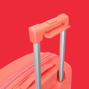 Βαλίτσα καμπίνας με προέκταση AMBER AM1017 Peachy Red
