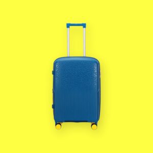 AMBER AM1017 Blue Σετ 3 Βαλίτσες με Προέκταση (3τμχ)