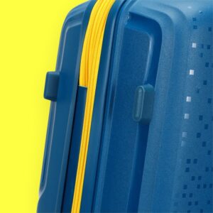 AMBER AM1017 Blue Σετ 3 Βαλίτσες με Προέκταση (3τμχ)