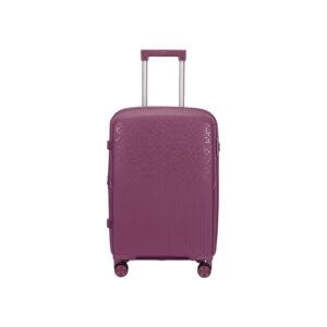 AMBER AM1017 Μωβ Μεσαία Βαλίτσα με Προέκταση 65cm