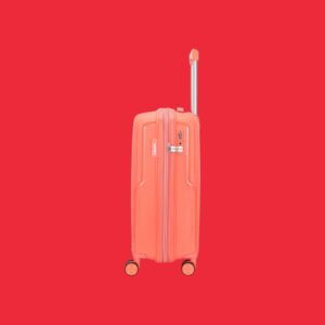 Βαλίτσα καμπίνας με προέκταση AMBER AM1017 Peachy Red