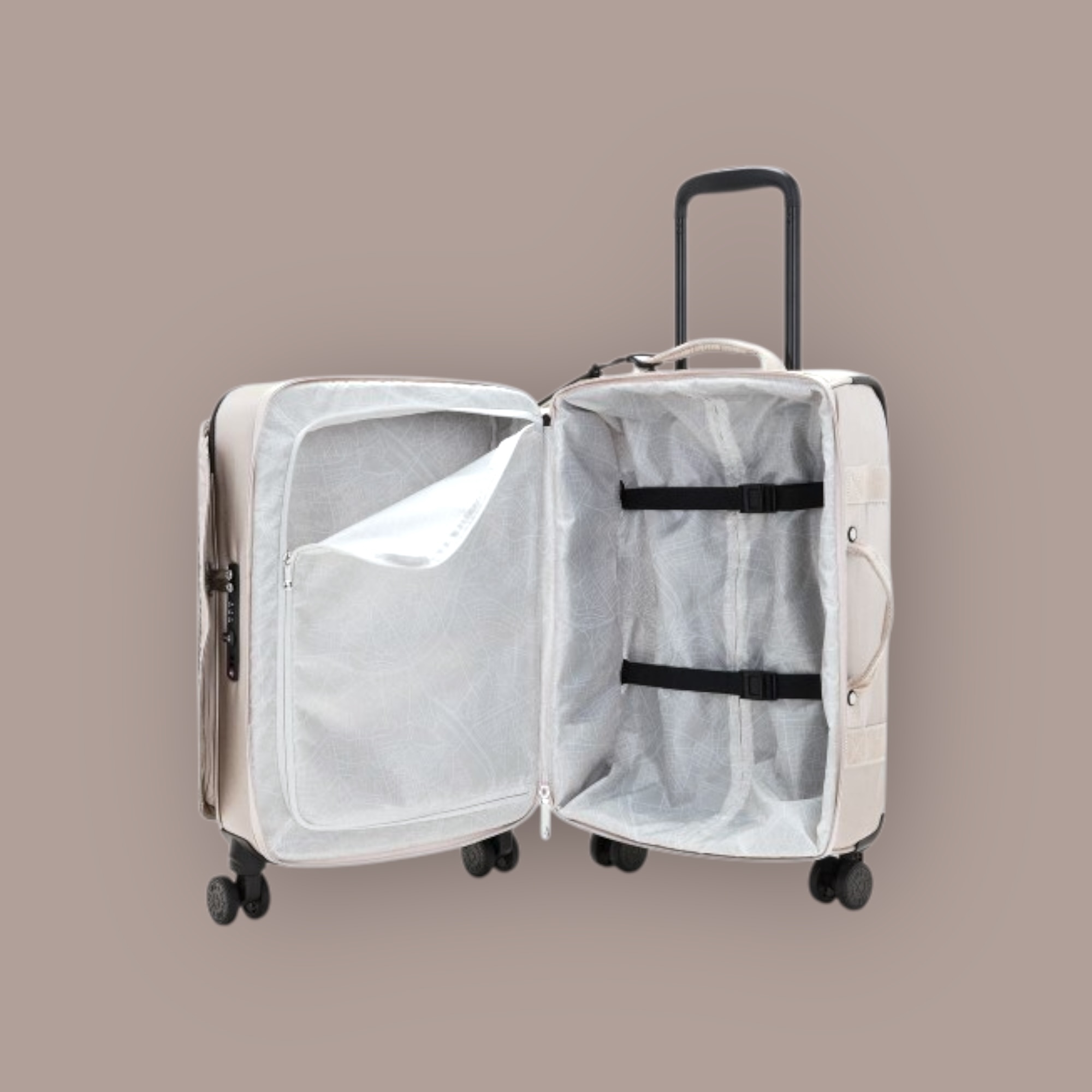 Kipling Spontaneous S Βαλίτσα Καμπίνας 53cm Metallic Glow