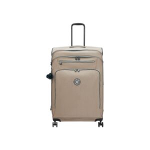 Kipling New Youri Spin L Βαλίτσα Μεγάλη 76cm Soft Taupe