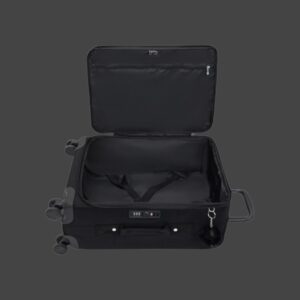 Kipling Jet S Βαλίτσα Μεσαία 60cm Black Noir