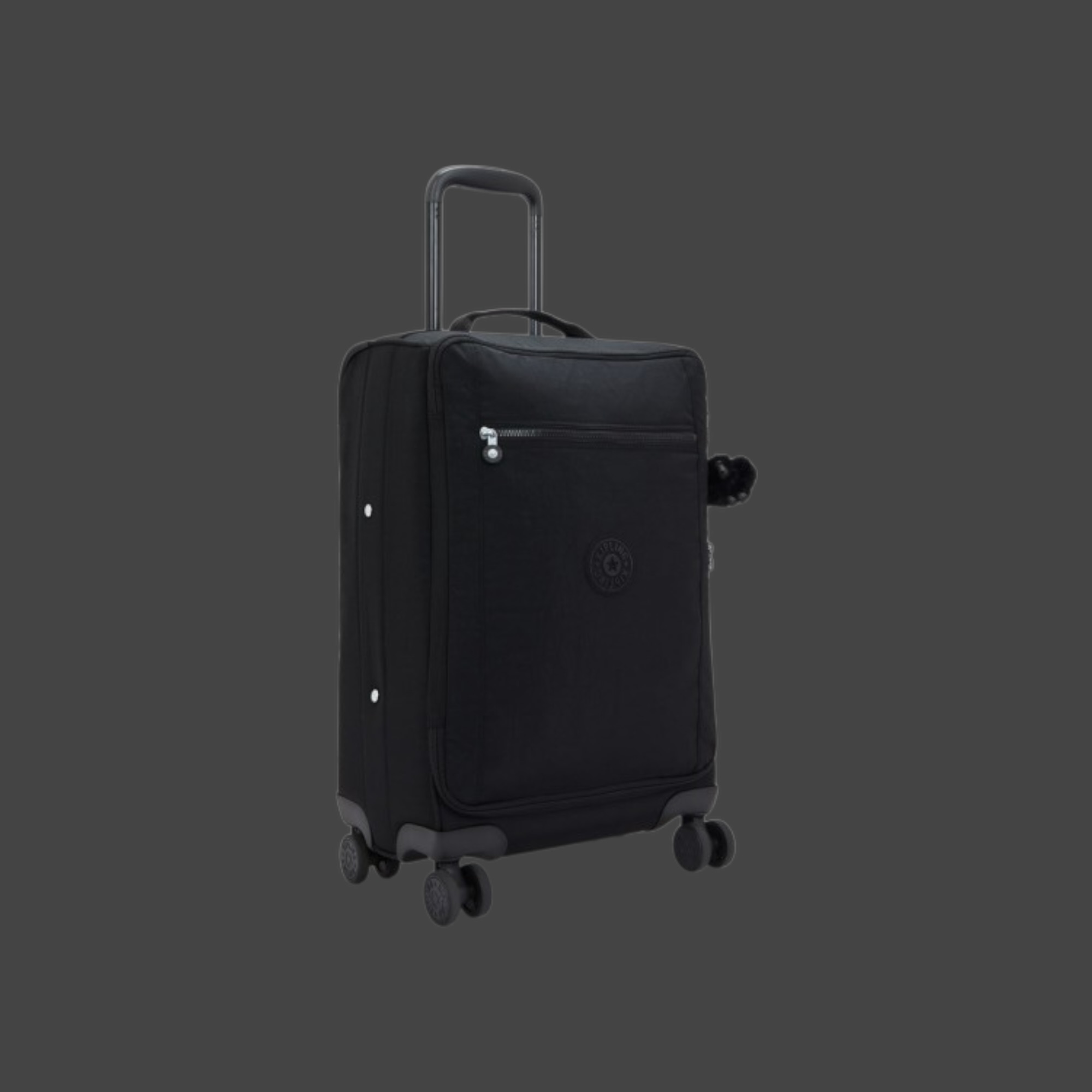 Kipling Jet S Βαλίτσα Μεσαία 60cm Black Noir