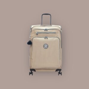 Kipling New Youri Spin M Βαλίτσα Μεσαία 68cm Soft Taupe