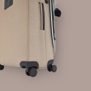 Kipling New Youri Spin M Βαλίτσα Μεσαία 68cm Soft Taupe