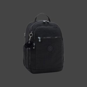 Kipling Seoul Cabin Σακίδιο Πλάτης Ταξιδίου Black Noir