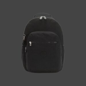 Kipling Seoul Σακίδιο Πλάτης Laptop 15” Black Noir