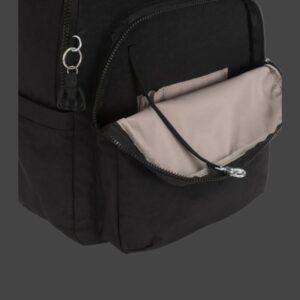 Kipling Seoul Σακίδιο Πλάτης Laptop 15” Black Noir