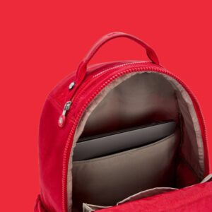 Kipling Seoul Σακίδιο Πλάτης Laptop 15” Red Rouge