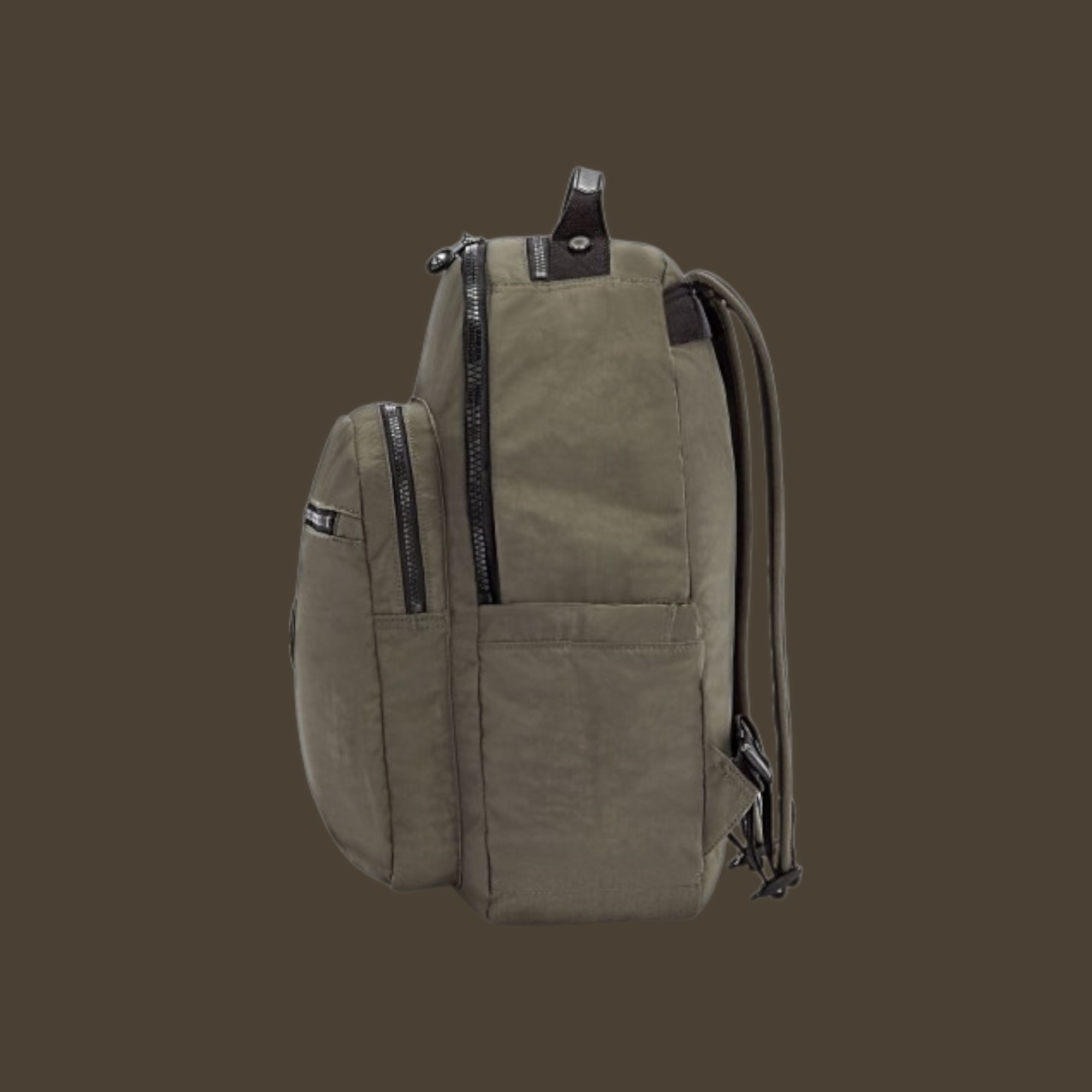 Kipling Seoul Σακίδιο Πλάτης Laptop 15” Green Moss