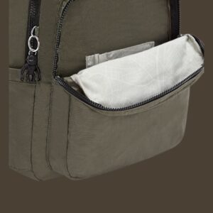 Kipling Seoul Σακίδιο Πλάτης Laptop 15” Green Moss