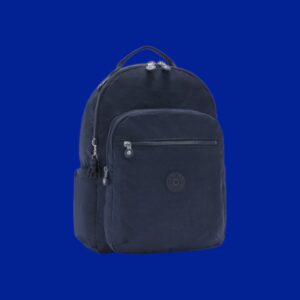 Kipling Seoul Σακίδιο Πλάτης Laptop 15” Blue Bleu