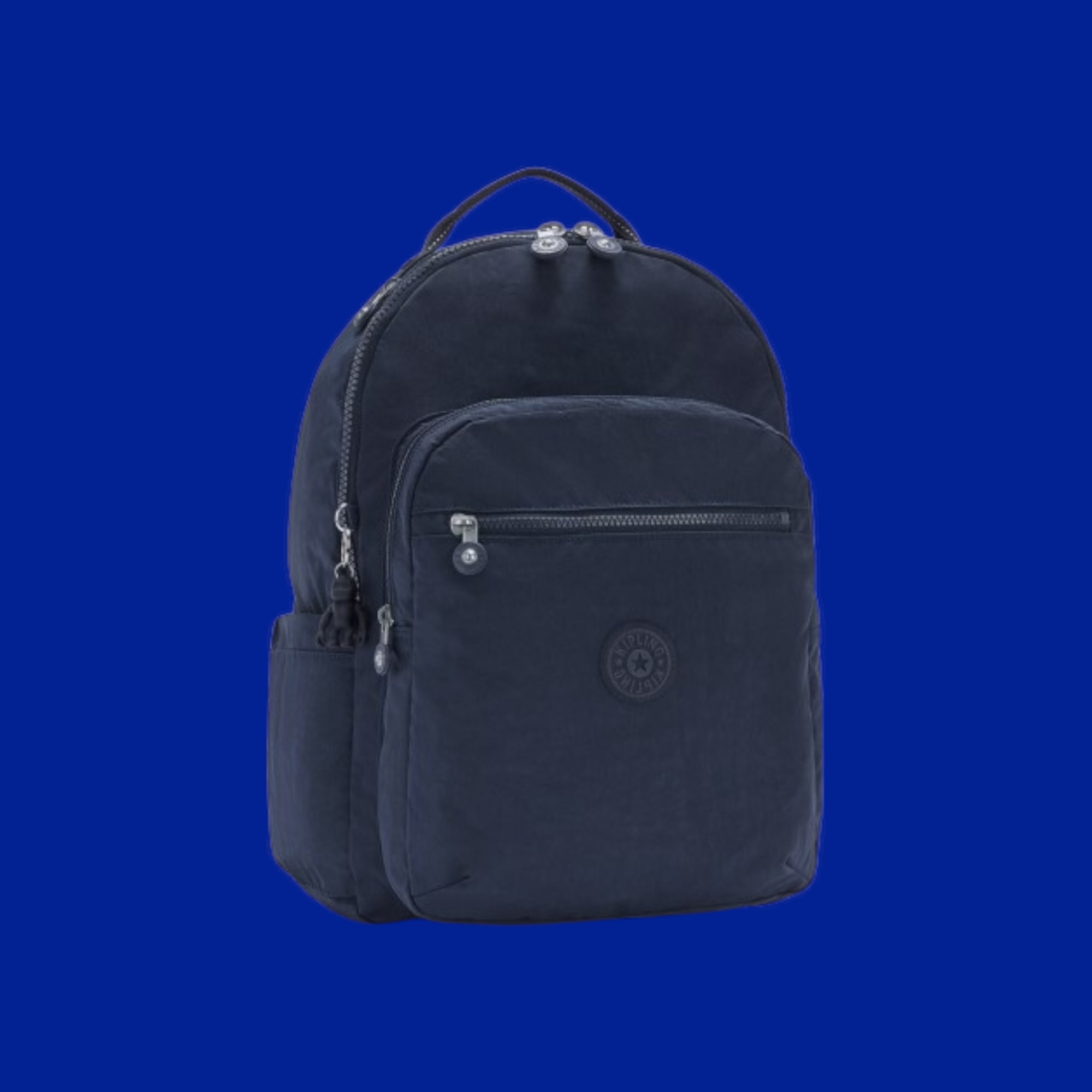 Kipling Seoul Σακίδιο Πλάτης Laptop 15” Blue Bleu