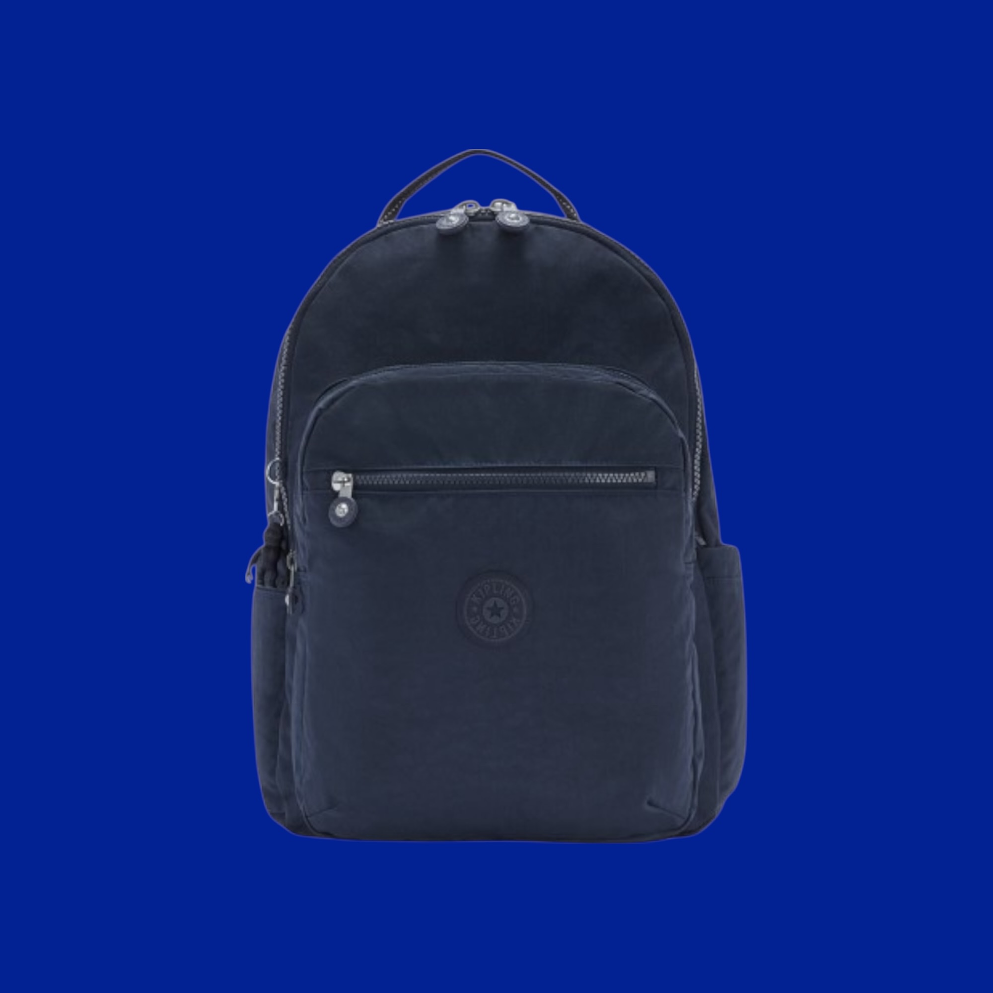 Kipling Seoul Σακίδιο Πλάτης Laptop 15” Blue Bleu