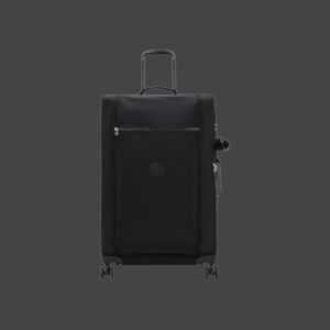 Kipling Jet M Μεγάλη βαλίτσα 72cm Black Noir