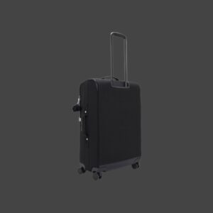 Kipling Jet M Μεγάλη βαλίτσα 72cm Black Noir