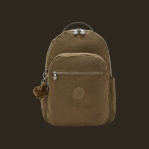 Kipling Seoul Σακίδιο Πλάτης Laptop 15” Smooth Khaki
