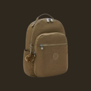 Kipling Seoul Σακίδιο Πλάτης Laptop 15” Smooth Khaki