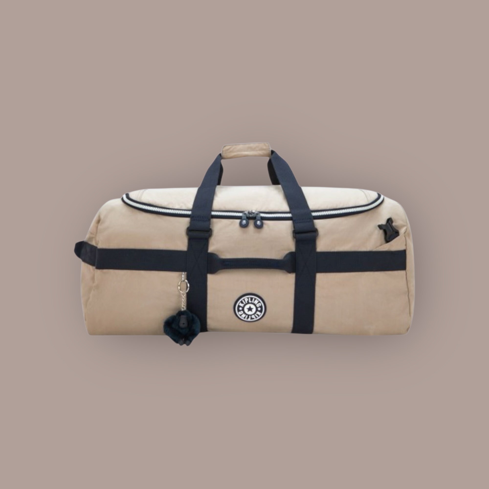 Kipling Jonis M Soft Taupe Combo Σακ Βουαγιάζ 62L