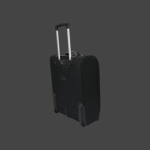 Diplomat 600-Small Μαύρη Βαλίτσα Καμπίνας 55x40x20