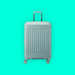 Delsey Lutece Sage Green μεσαία βαλίτσα 69cm Expandable