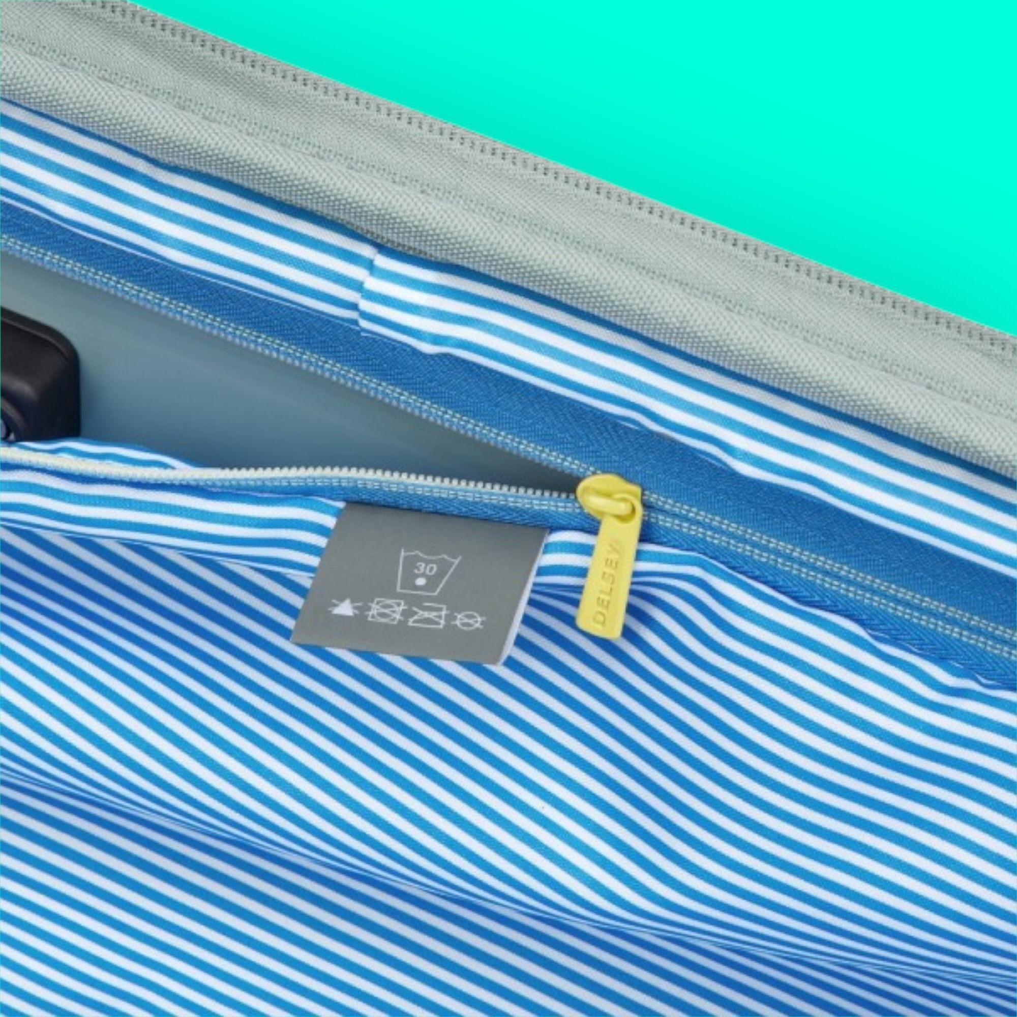 Delsey Lutece Sage Green μεσαία βαλίτσα 69cm Expandable