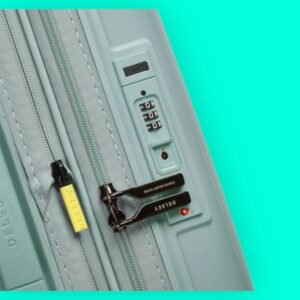 Delsey Lutece Sage Green Βαλίτσα Καμπίνας 55cm Slim
