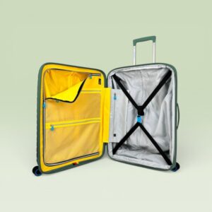 BG Berlin Soda Dark Green μεσαία βαλίτσα 66cm Expandable