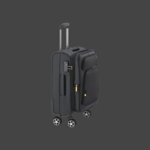 Delsey Nolwenn Βαλίτσα Καμπίνας 55cm Grey Expandable