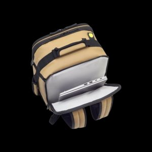 Delsey Maubert Σακίδιο Πλάτης Ταξιδιού 24lt Beige