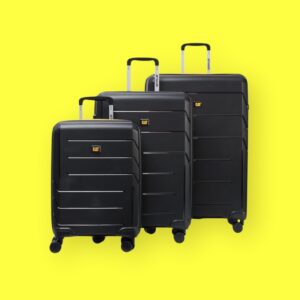 Caterpillar Σετ Βαλιτσών 3τμχ Venture 84922-01 Black