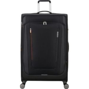 American Tourister Wanderlite XL Μαύρη Μεγάλη Μαλακή Βαλίτσα