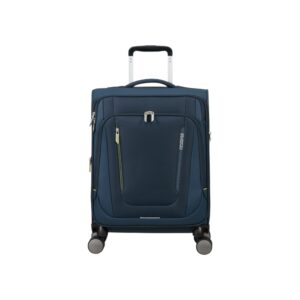 American Tourister Wanderlite Βαλίτσα Καμπίνας 55cm Dark Navy