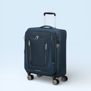 American Tourister Wanderlite Βαλίτσα Καμπίνας 55cm Dark Navy
