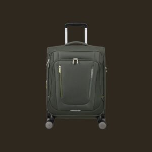 American Tourister Wanderlite Βαλίτσα Καμπίνας 55cm Dark Forest