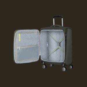 American Tourister Wanderlite Βαλίτσα Καμπίνας 55cm Dark Forest