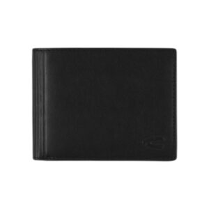 Camel Active Cliff Δερμάτινο Πορτοφόλι Πλάγιο Μαύρο 405-704-60