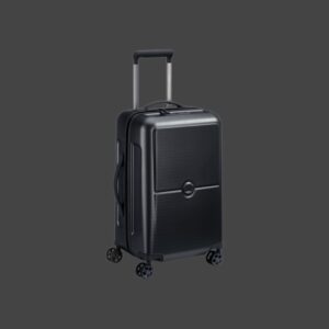 Delsey Turenne Ελαφριά Βαλίτσα Καμπίνας 55cm Μαύρη