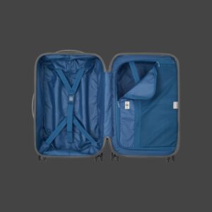 Delsey Turenne Ελαφριά Βαλίτσα Καμπίνας 55cm Silver Grey