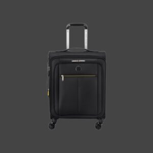 Delsey Dita Slim Βαλίτσα Καμπίνας 55cm Μαύρη