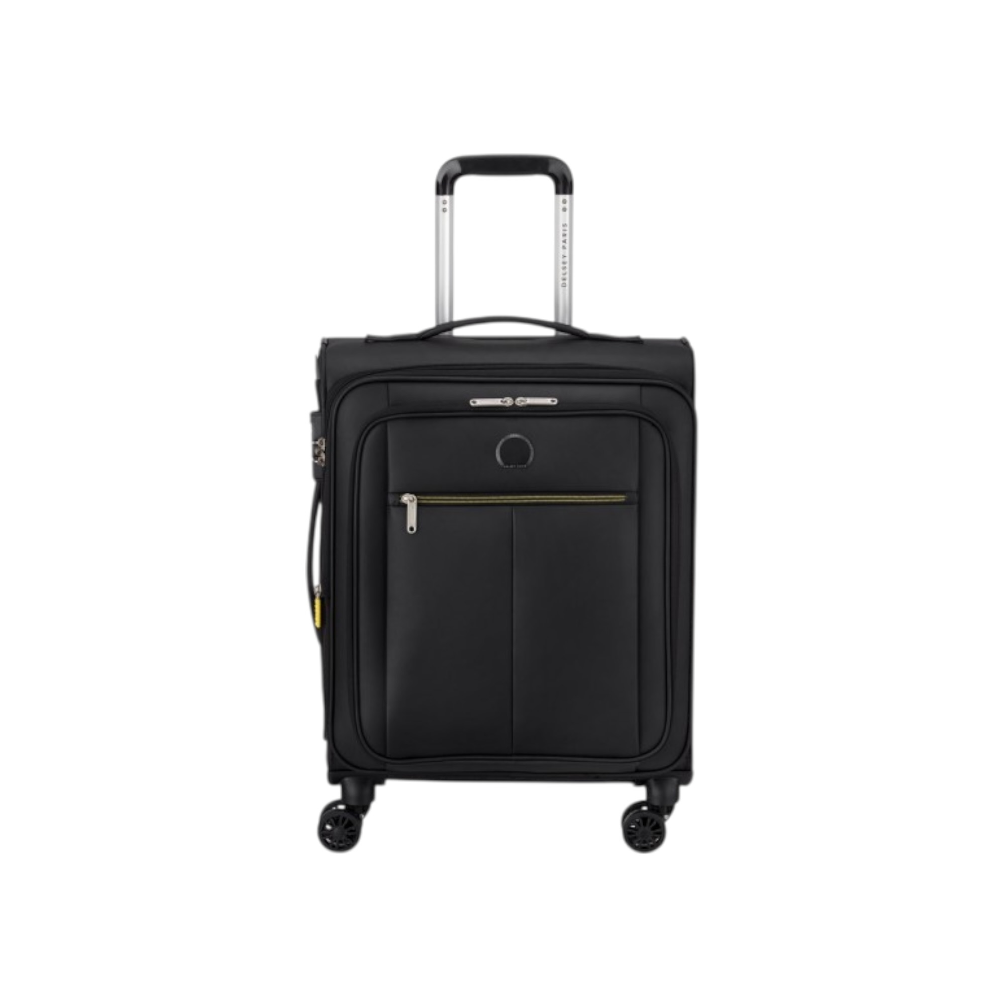 Delsey Dita Slim Βαλίτσα Καμπίνας 55cm Μαύρη