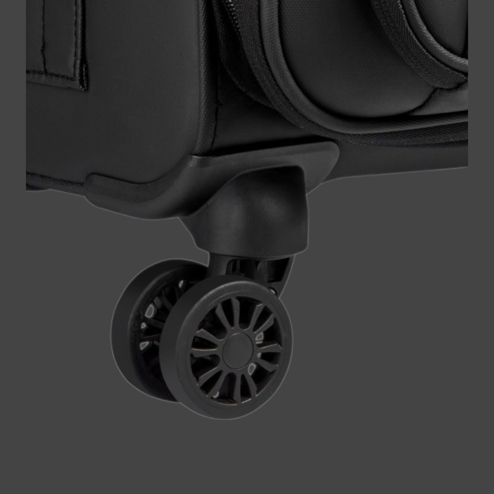 Delsey Dita Slim Βαλίτσα Καμπίνας 55cm Μαύρη