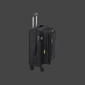 Delsey Dita Slim Βαλίτσα Καμπίνας 55cm Μαύρη